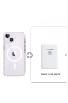 Coque Antichoc Magsafe pour iPhone 14 Plus  + Batterie Magsafe