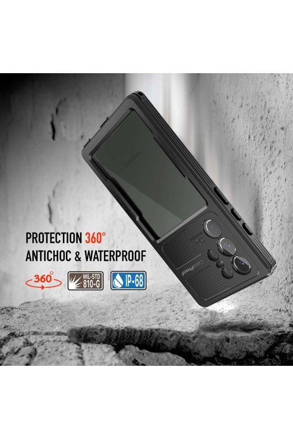 Samsung Galaxy  S23 Ultra 5G - Waterproof & Shockproof Case - WATERPROOF Collection