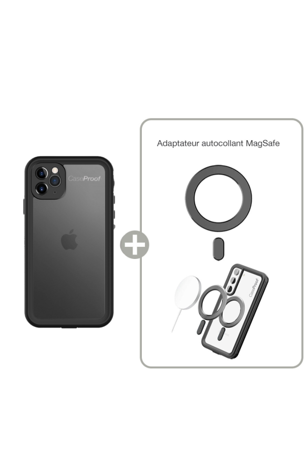 WaterProof case iPhone 11 Pro - & -MagSafe Sticker