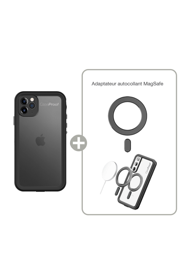 This pack contains a waterproof, shockproof case for iPhone 11 Pro