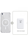 Coque Antichoc Magsafe pour iPhone SE/8/7  + Batterie MagSafe