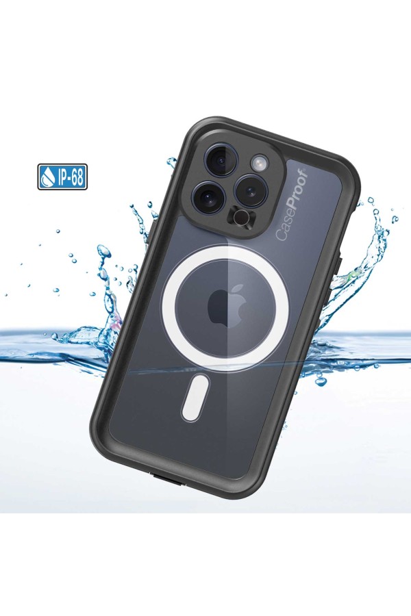 iPhone 15 Pro - Waterproof and Shockproof Case - Magsafe Compatible