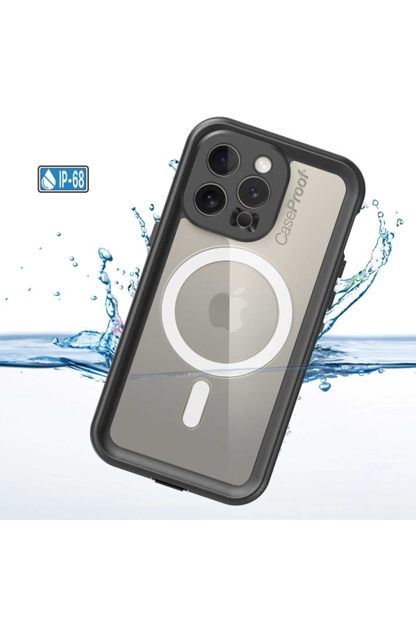 iPhone 15 Pro Max - Waterproof and Shockproof Case - Magsafe Compatible