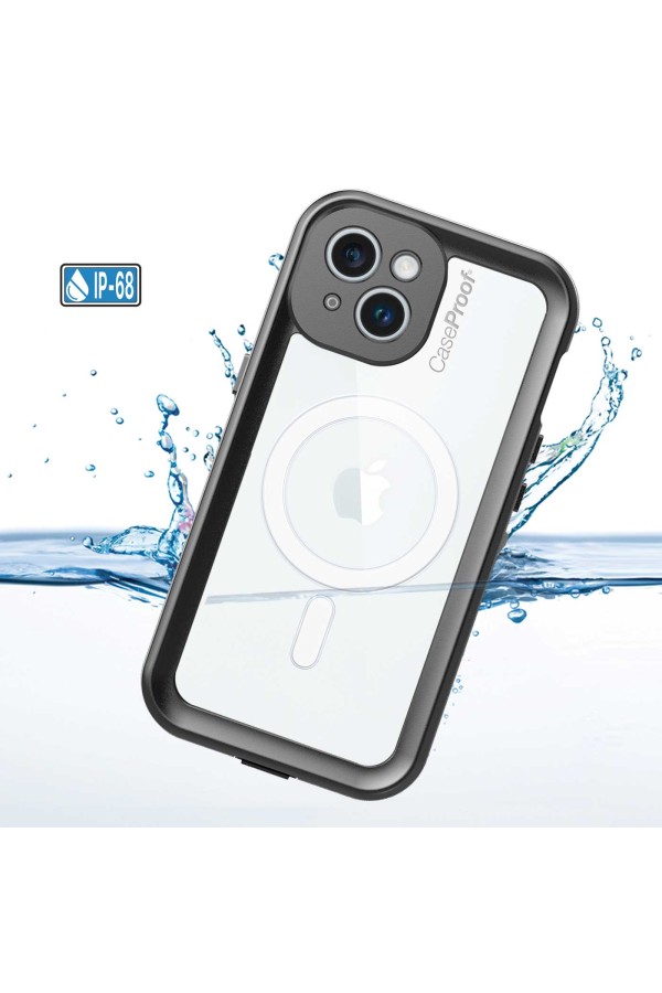 iPhone 15 - Waterproof and Shockproof Case - Magsafe Compatible