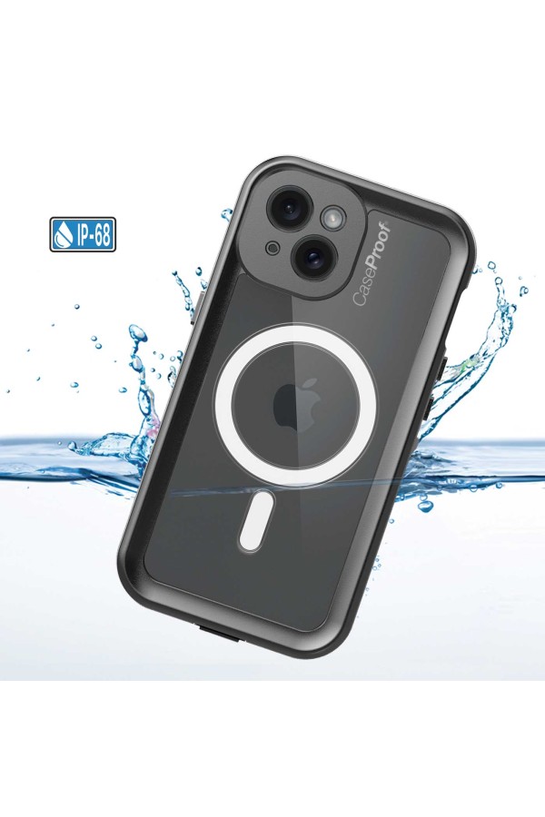 iPhone 15 Plus - Waterproof and Shockproof Case - Magsafe Compatible