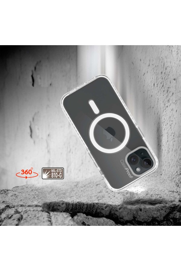 iPhone 15 Plus- Protection 360° AntiChoc - Transparent Série SHOCK