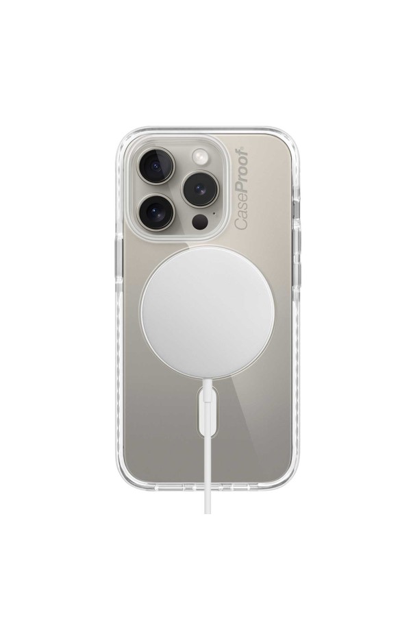 iPhone 15 Pro Max - 360° AntiShock Protection - Transparent SHOCK Series