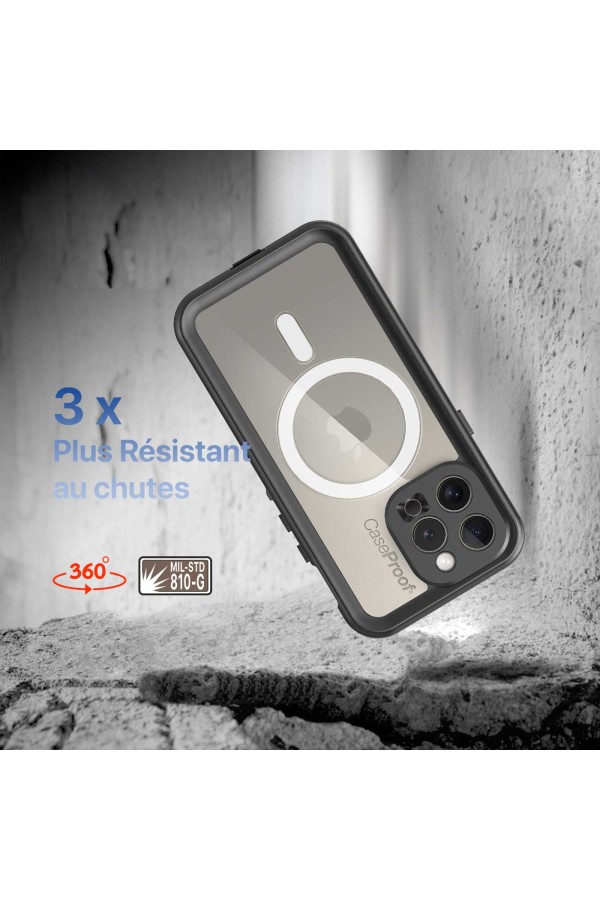 iPhone 15 Pro Max - Waterproof and Shockproof Case - Magsafe Compatible