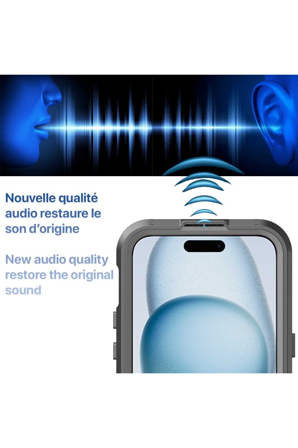 iPhone 15 - Waterproof and Shockproof Case - Magsafe Compatible