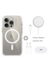 Magsafe Shockproof Case for iPhone 15 Pro Max + MagSafe Charger + 20W Adapter