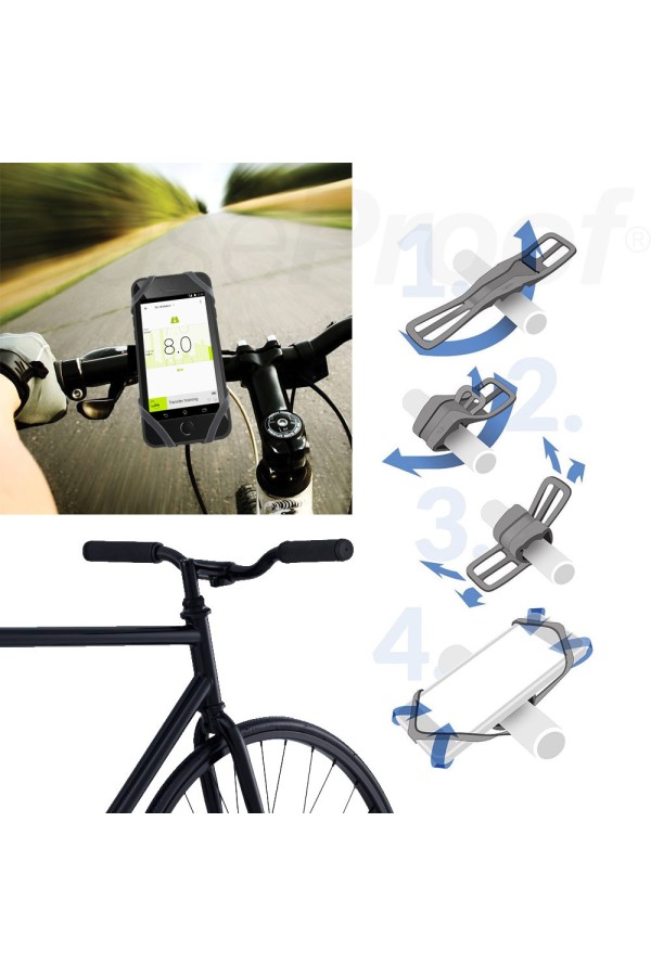 Fictory Support de vélo Autocollant, Support VéLo Smartphone