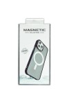 Anti-Shock Case with Magsafe Matte Black Color for iPhone 15 Pro Max