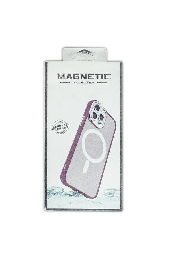 iPhone 13  - Coque Anti Choc avec Magsafe Couleur Mate Violet