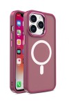 iPhone 13   - Coque Anti Choc avec Magsafe Couleur Mate Violet