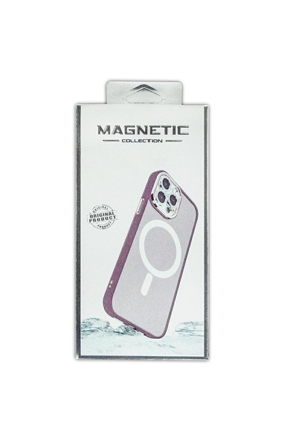 iPhone 12/12pro - Anti-Shock Case with Magsafe Matte Color Purple