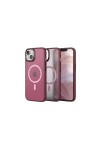 iPhone 12/12pro - Anti-Shock Case with Magsafe Matte Color Purple