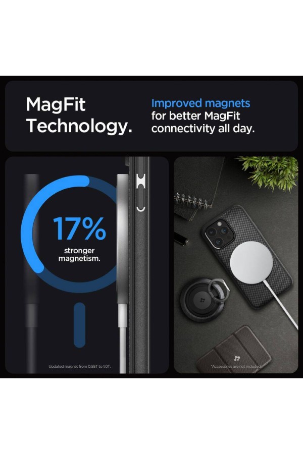 Spigen Mag Armor iPhone 15 Plus MATTE Black Case