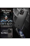 Spigen Mag Armor iPhone 15 Plus MATTE Black Case
