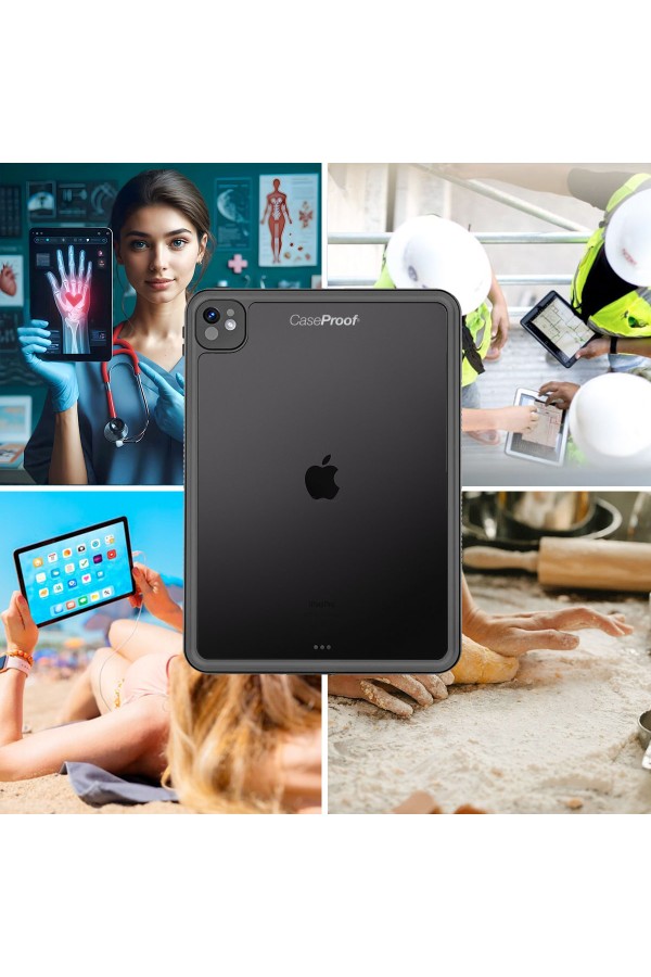iPad Pro 13 M4 Waterproof and Shockproof Case CaseProof