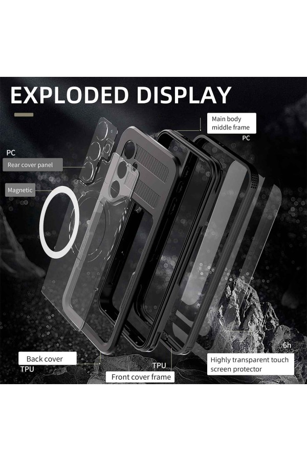 Samsung Galaxy S25 Plus - Waterproof & Shockproof Case - WATERPROOF Series