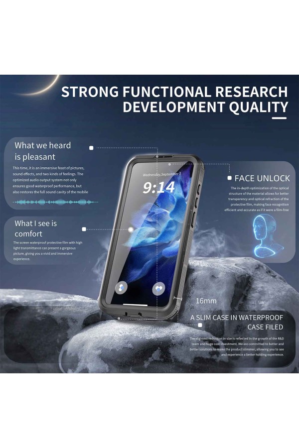 Samsung Galaxy S25 Plus - Waterproof & Shockproof Case - WATERPROOF Series