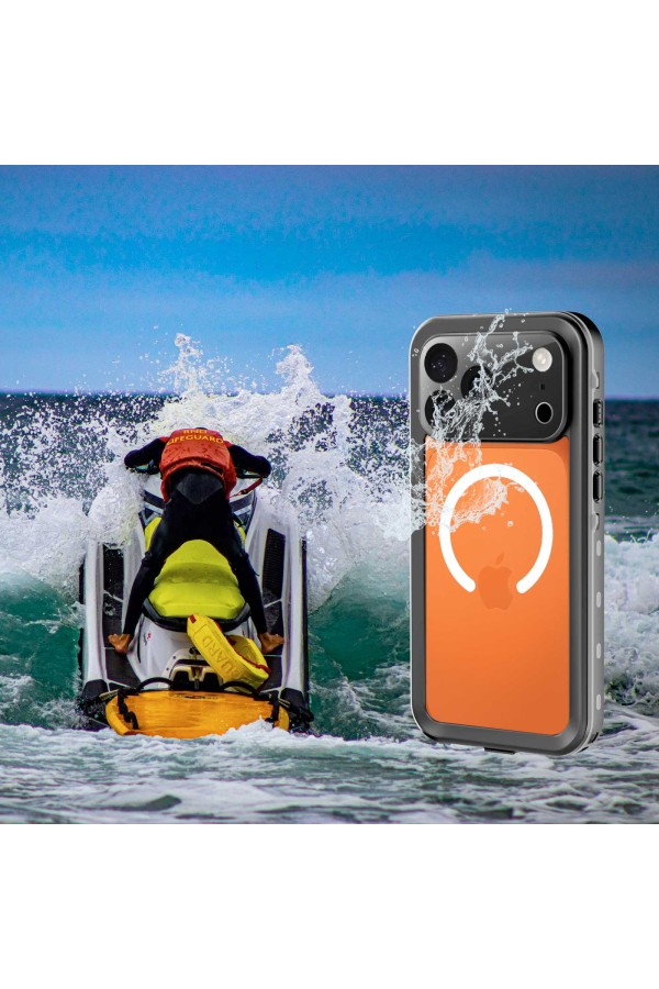 Protection Etanche antichoc iPhone 17 Pro - jet ski - Lifeguard
