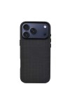 Coque en tissage technique avec MagSafe pour iPhone 17 Pro Max-Noir