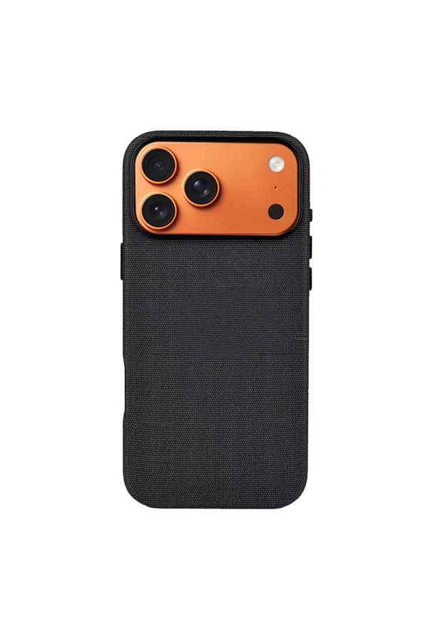 Coque en tissage technique avec MagSafe pour iPhone 17 Pro Max-Noir