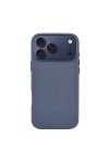 Coque en tissage technique avec MagSafe pour iPhone 18 /17 Pro-Bleu