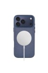 Coque en tissage technique avec MagSafe pour iPhone 17 Pro-Bleu