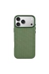 Coque en tissage technique avec MagSafe pour iPhone 17 Pro-Vert
