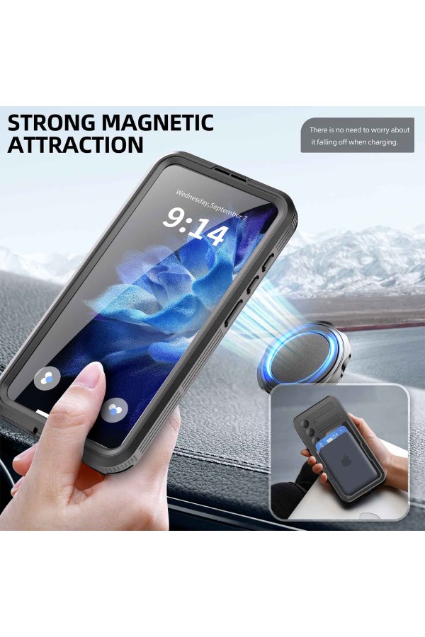 Magsafe - Samsung Galaxy S26- Coque étanche & antichoc - Série WATERPROOF