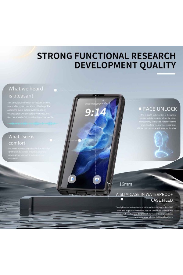 Samsung Galaxy S26 Ultra - Waterproof & Shockproof Case - WATERPROOF Series