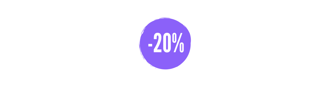 -20% DISCOUNT
