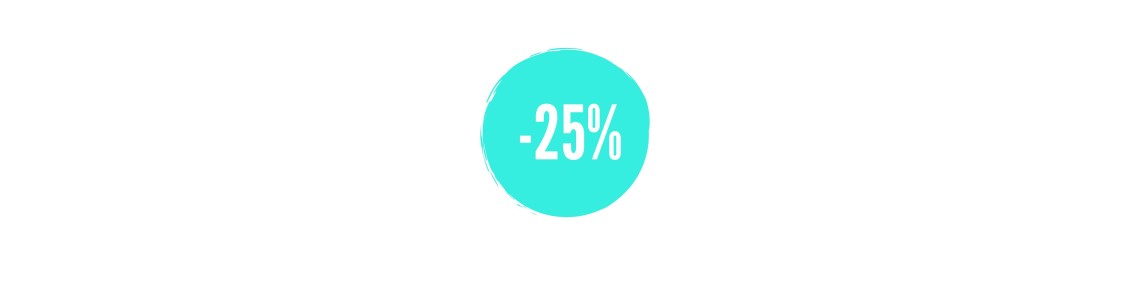 -25 %-DE REMISE