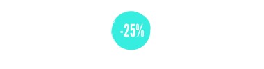 -25 %-DE REMISE