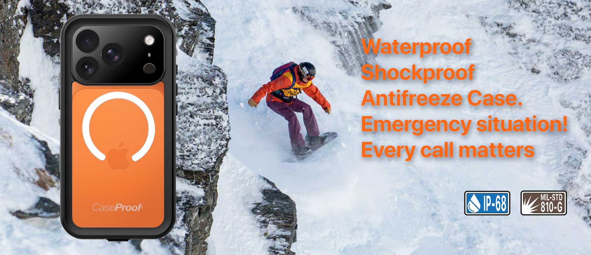 Snowproof case iphone17Pro