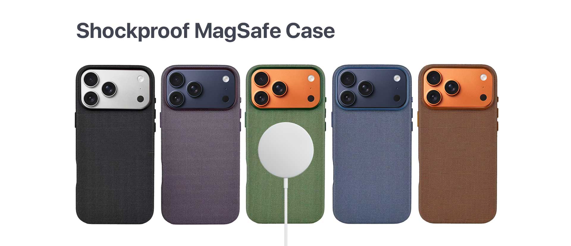 Shockproof - MagSafe Woven Case iPhone 17 Pro